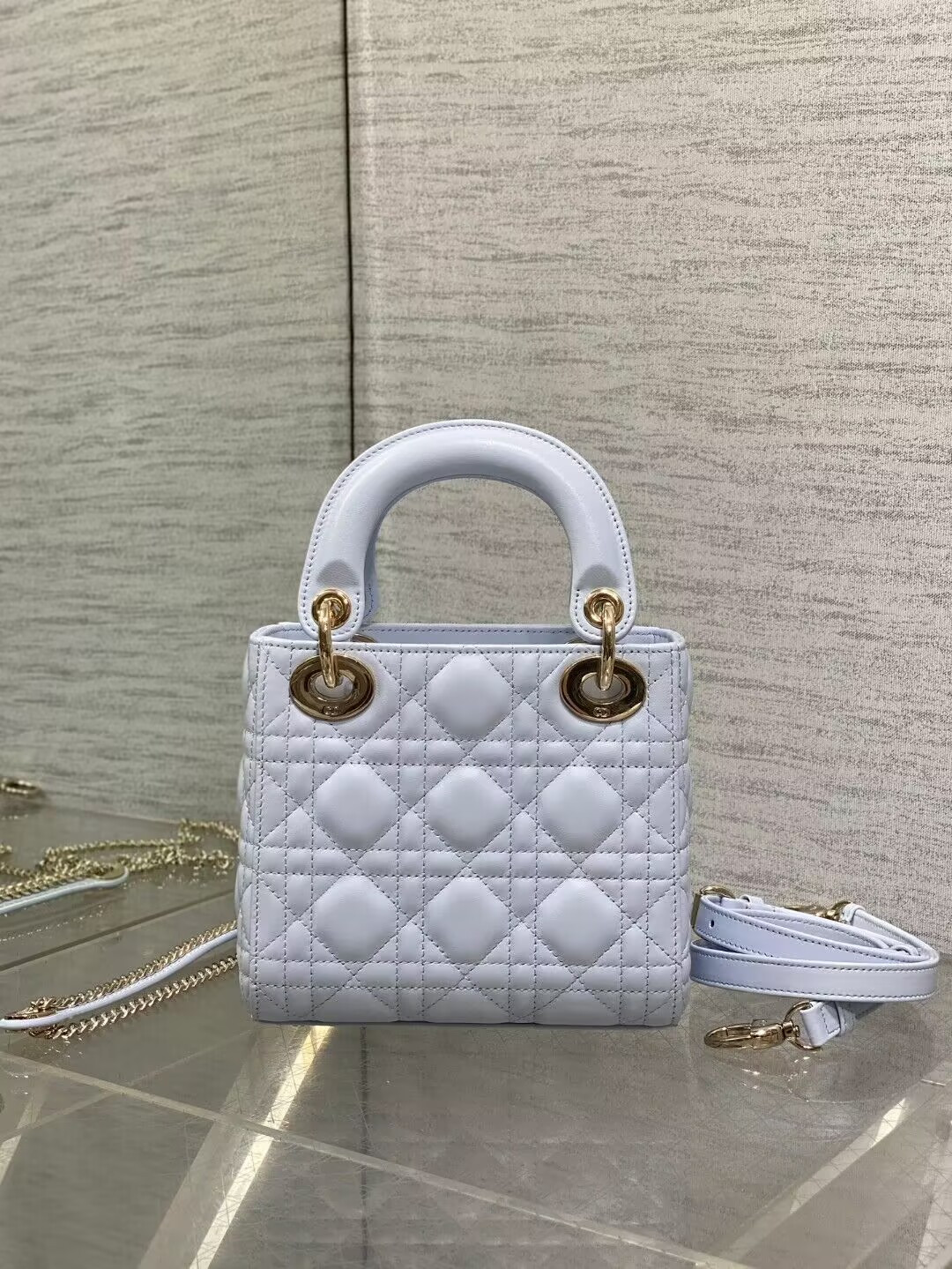 mini lady D*or bag 17 x 15 x 7 cm