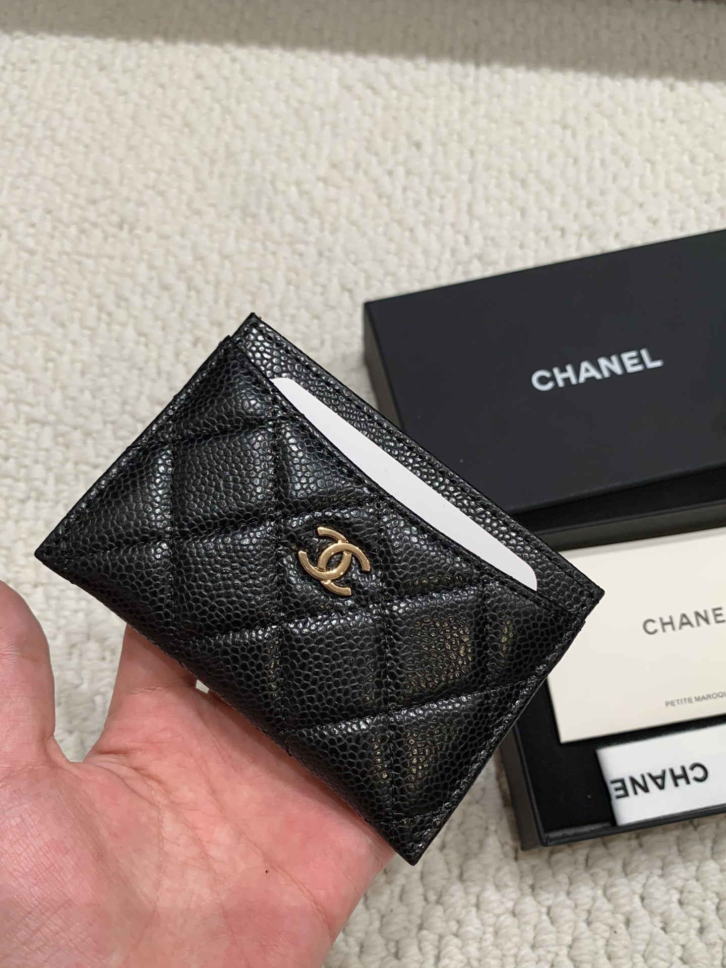Ch*el card holder 10cm