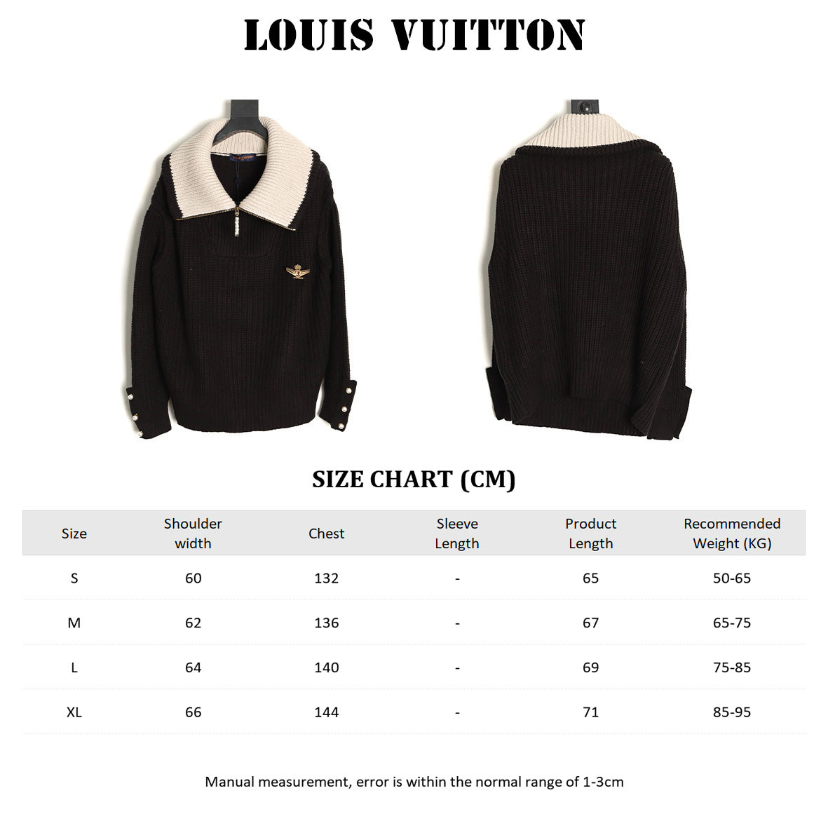 l0*is V*t0n lv knitting sweaters
