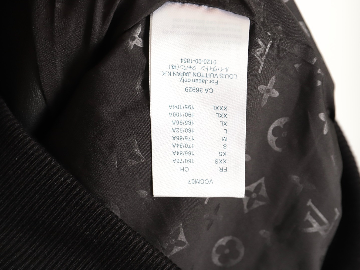 l0*is V*t0n lv 25ss leather jacket