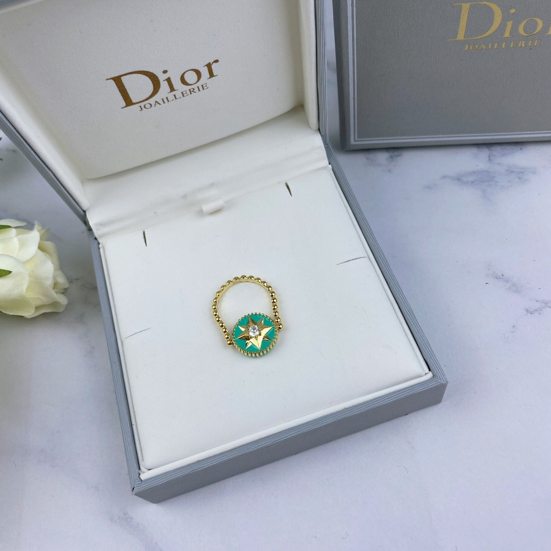 D*or eight-pointed star ring(no refund or exchange)
