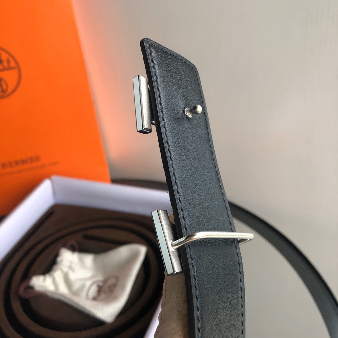 H**mes men belt