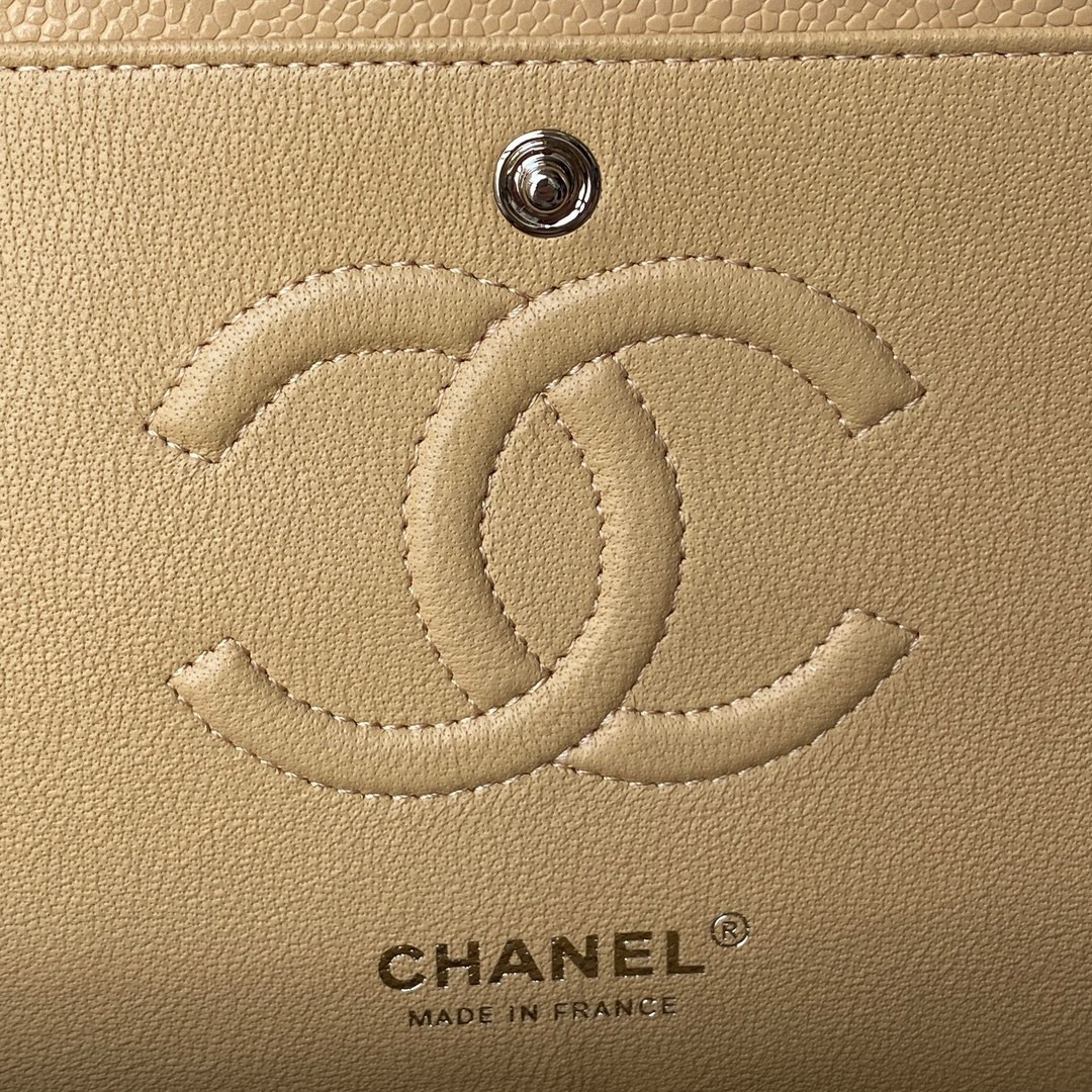 Ch*el classic flap bag 15.5×25.5×6.5cm