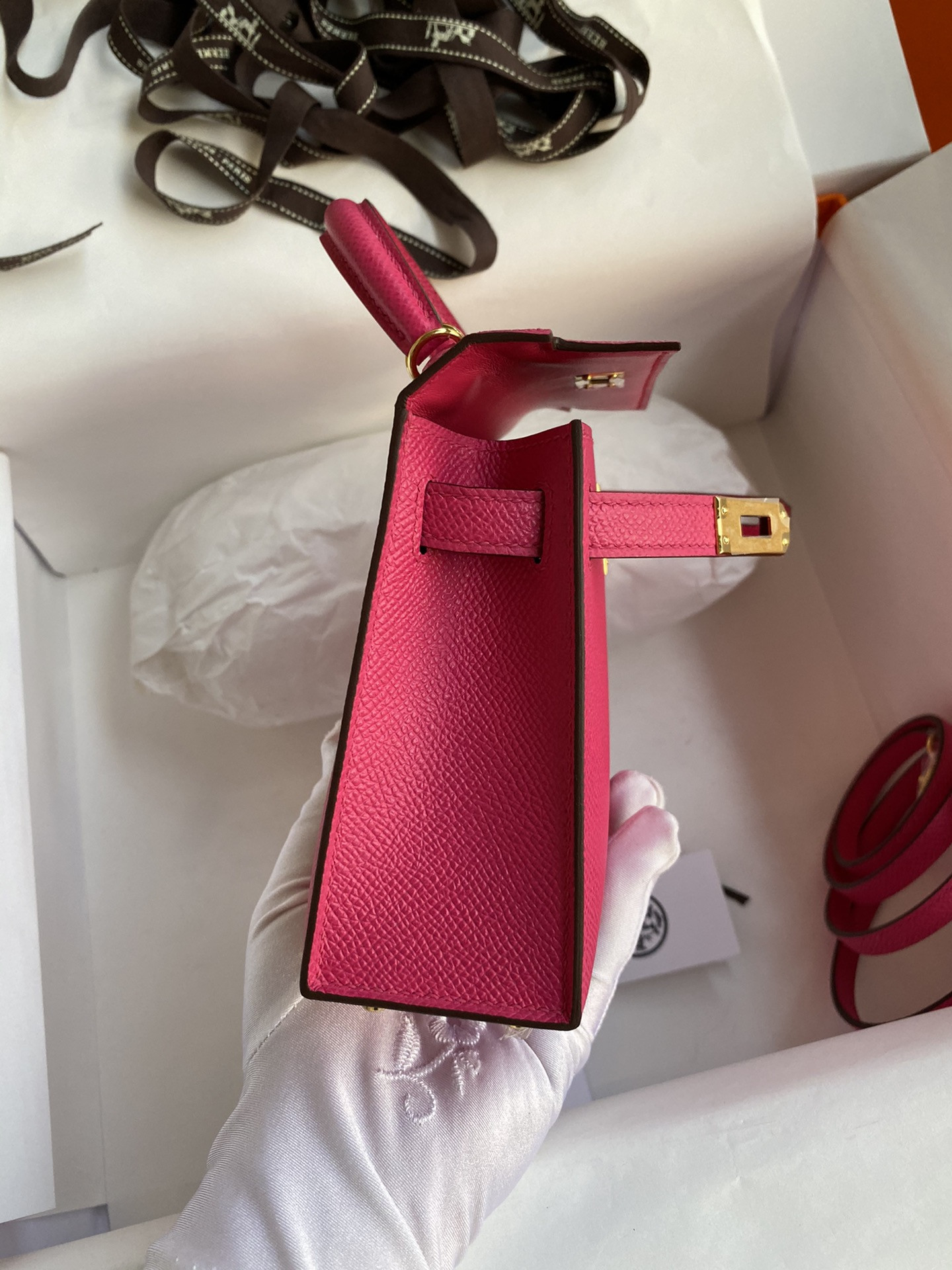 Hermès Mini Kelly 19 19×6×12CM