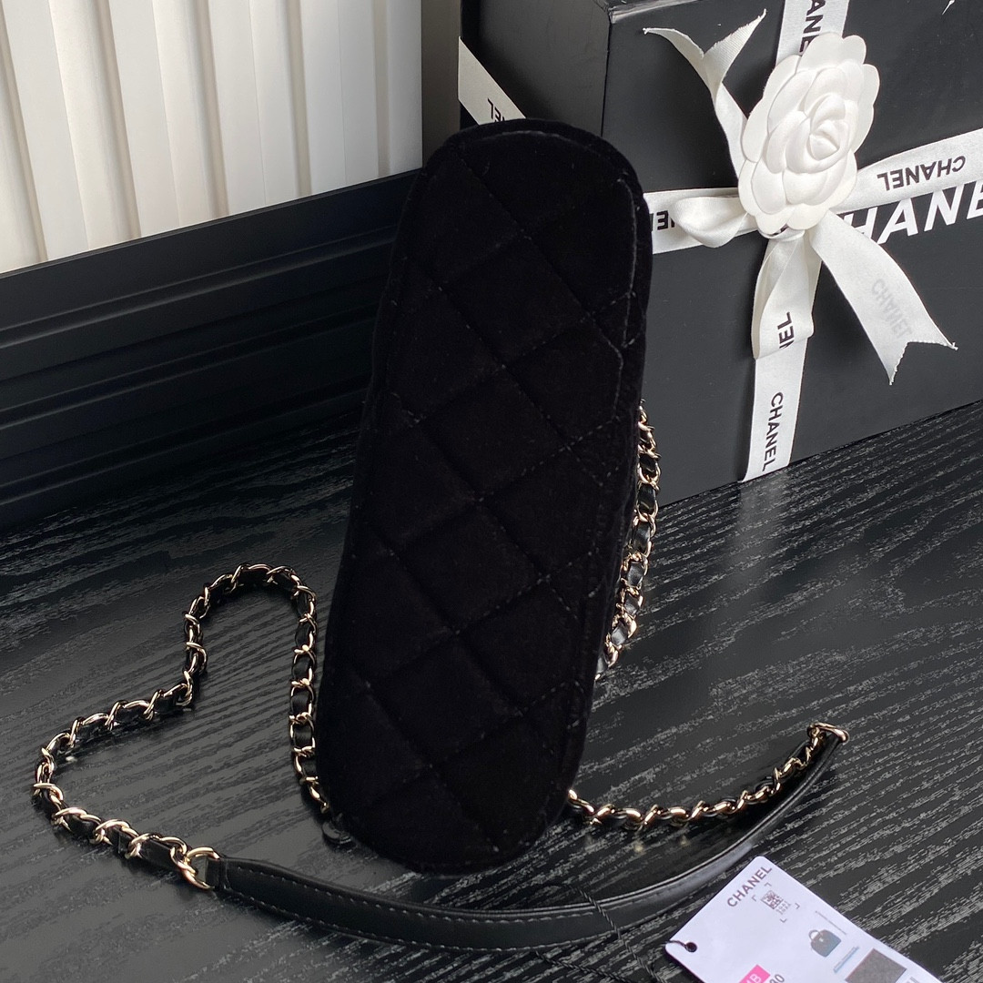 Ch*el small shopping bag 15x20x6cm