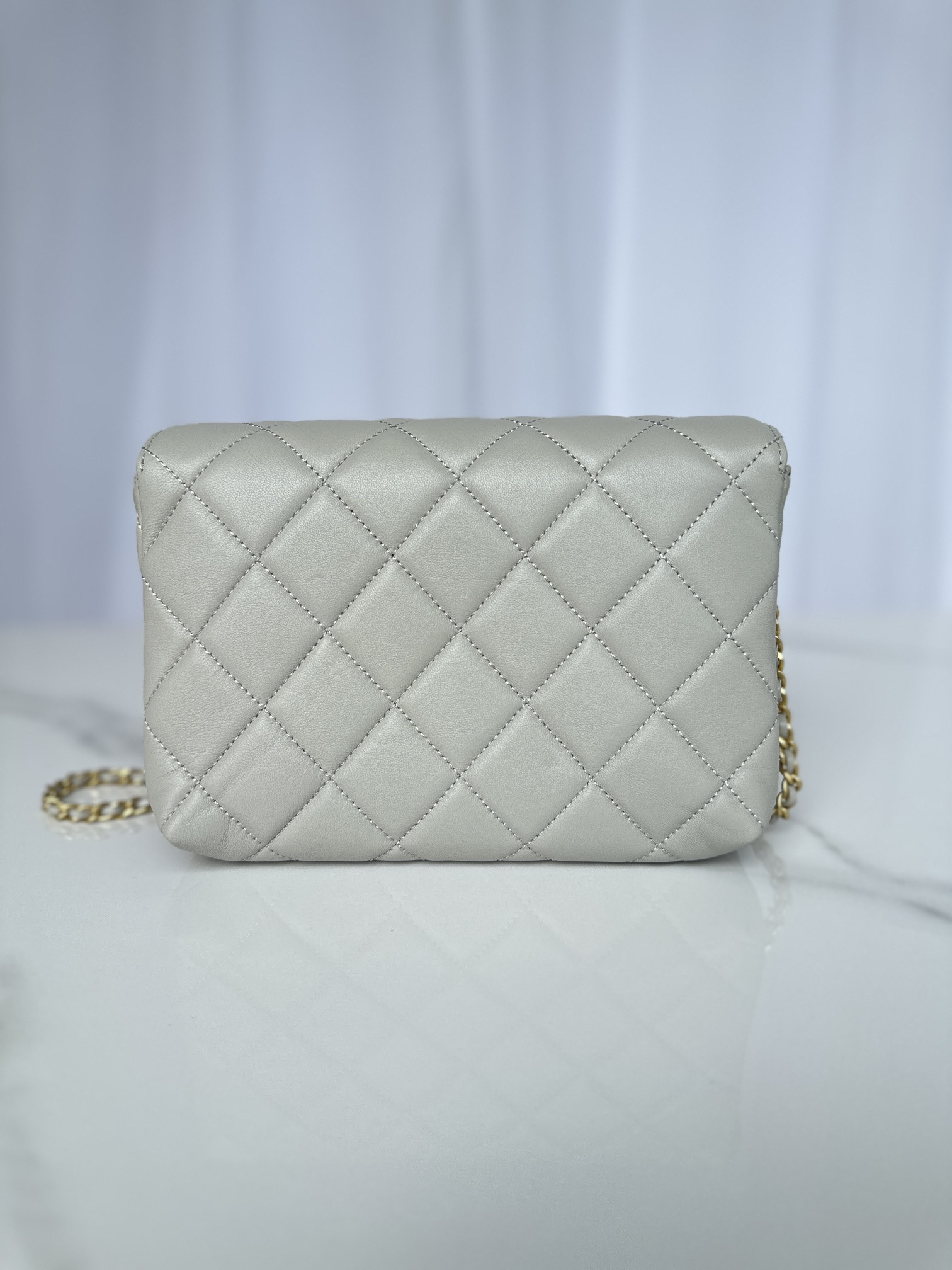 Ch*el flap bag 23x15x9cm
