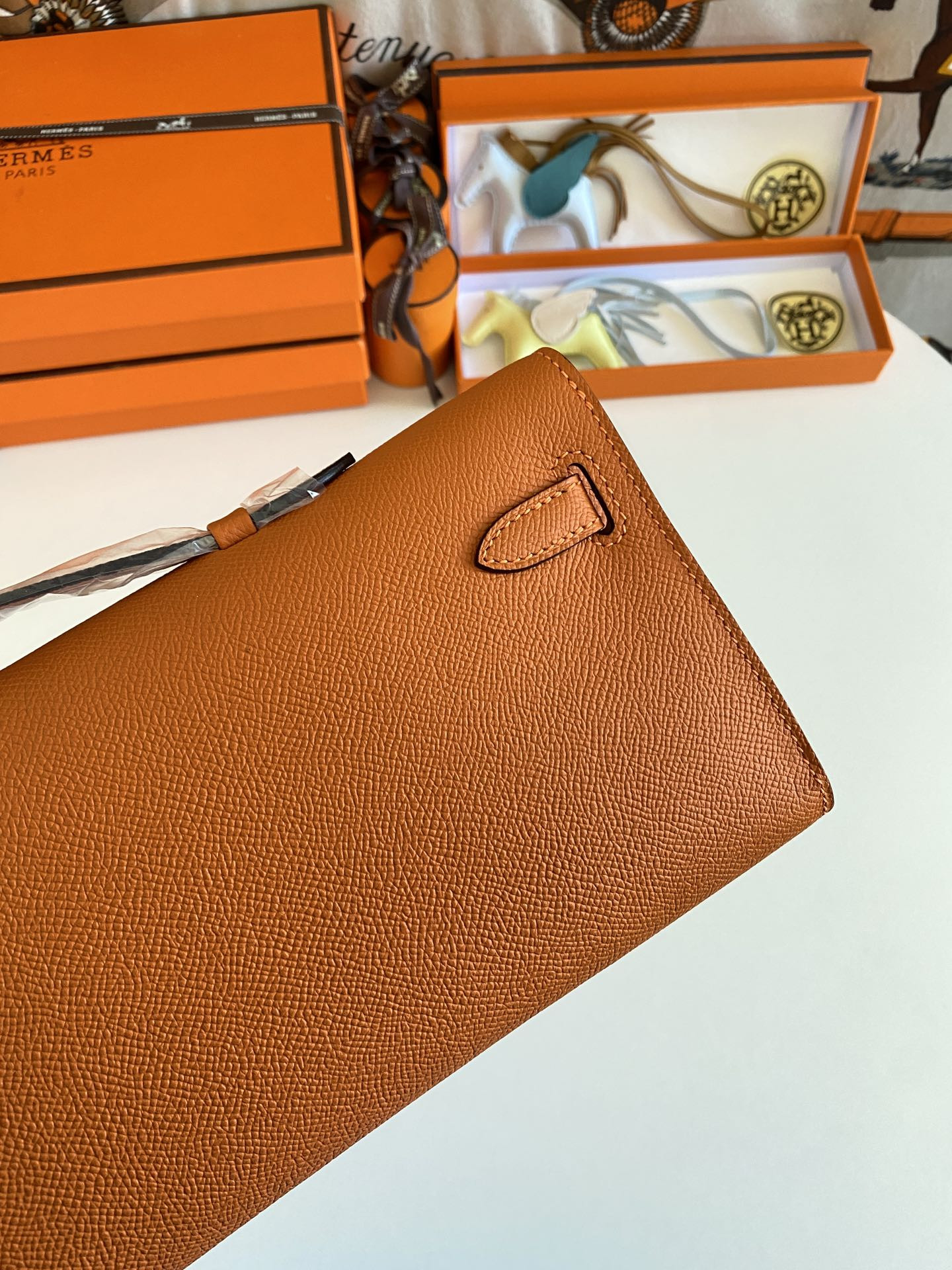 H**mes kelly cut 31cm epsom leather