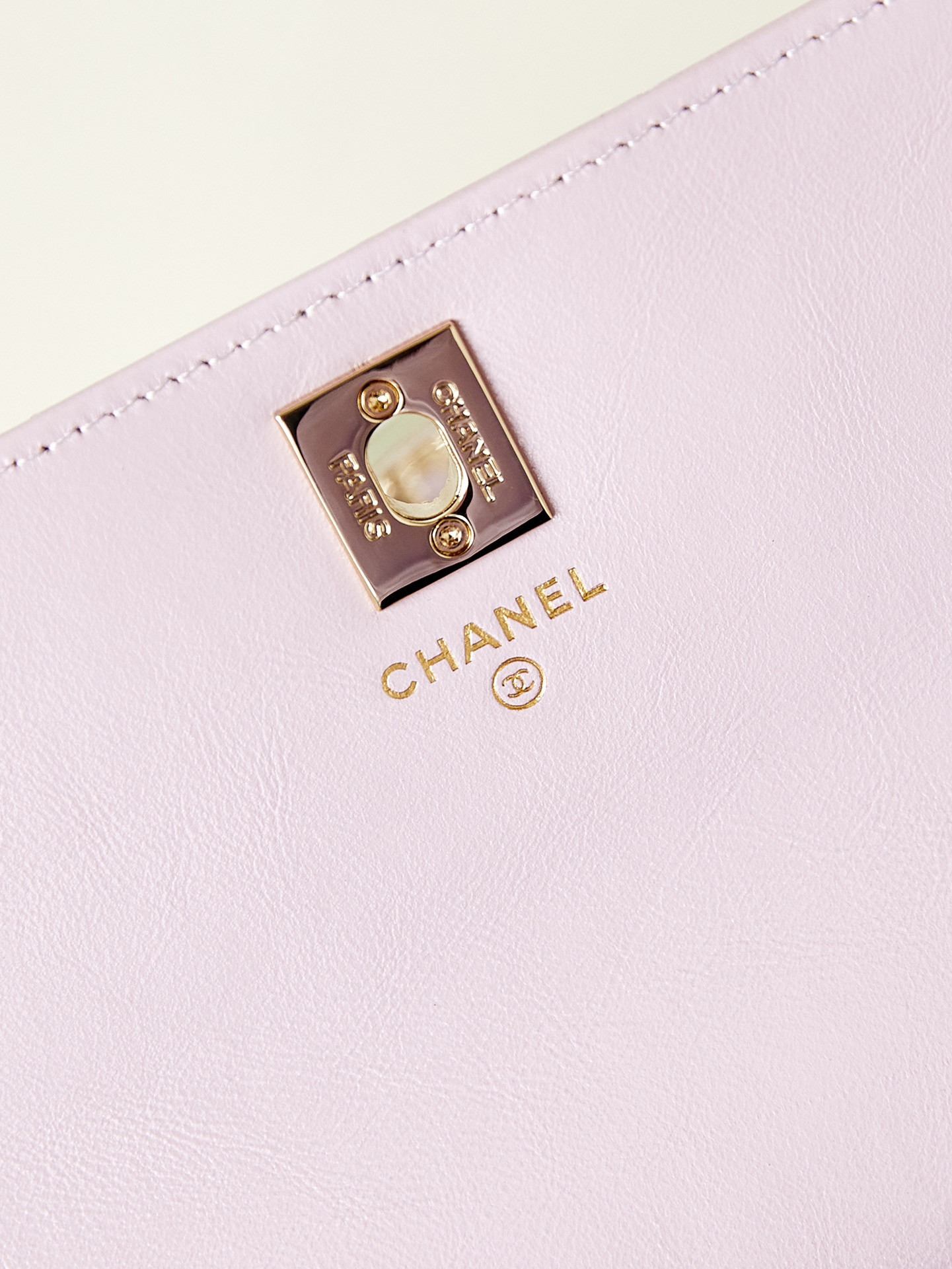 Ch*el 24p woc classic wallet on chain 11x18.5x6cm