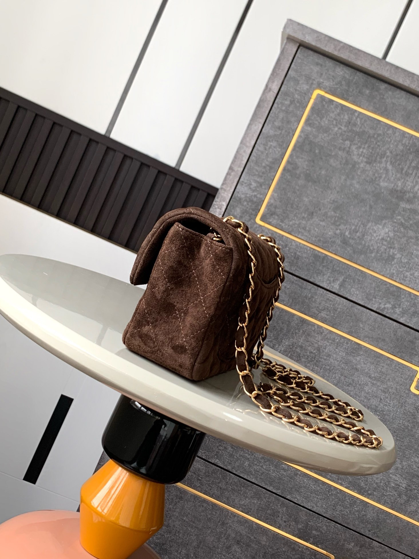 Ch*el mini classic 11.12 handbag 20 12×20×6cm