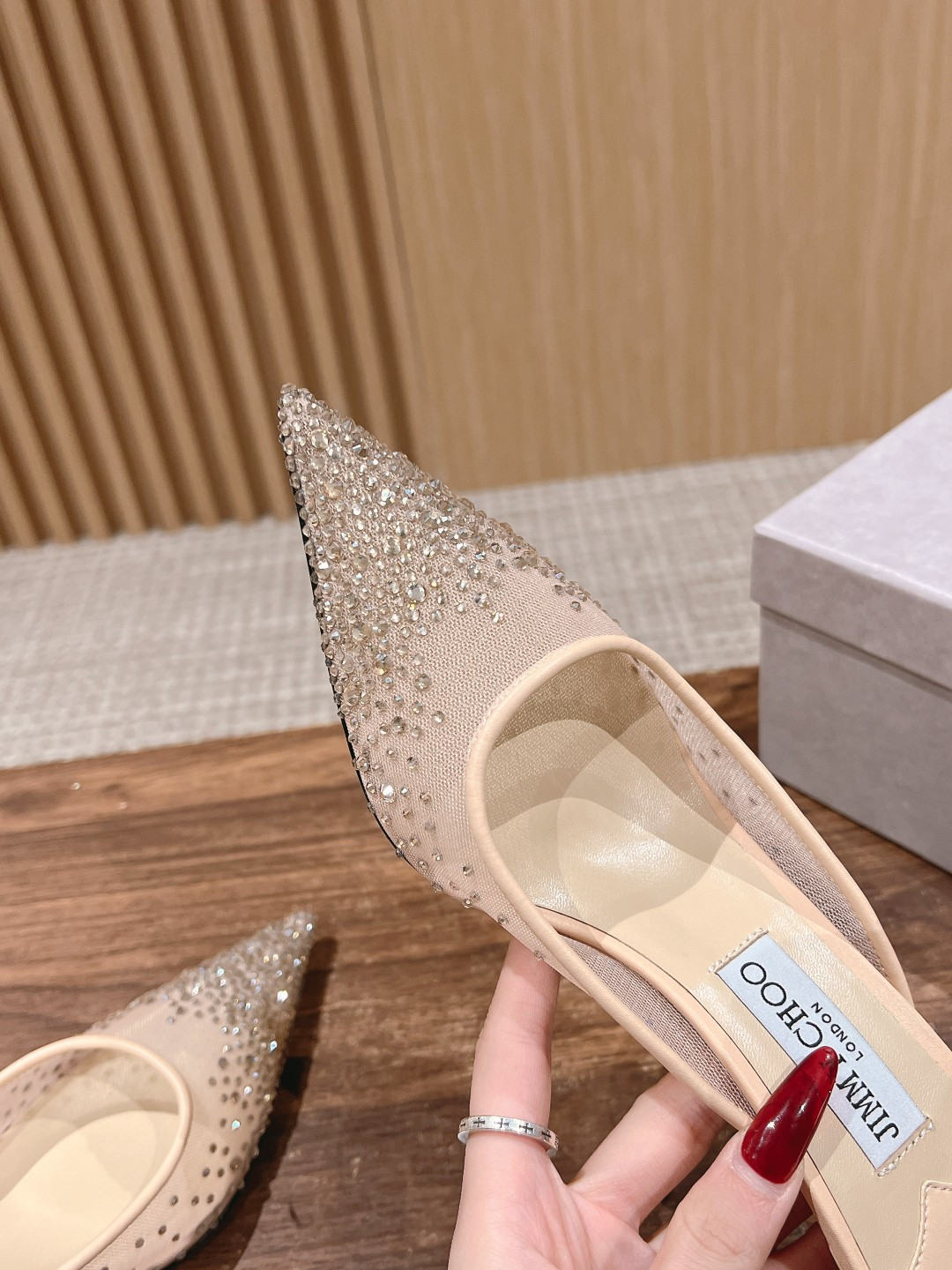 ua Ji*y Ch* vivi mules 6.5cm