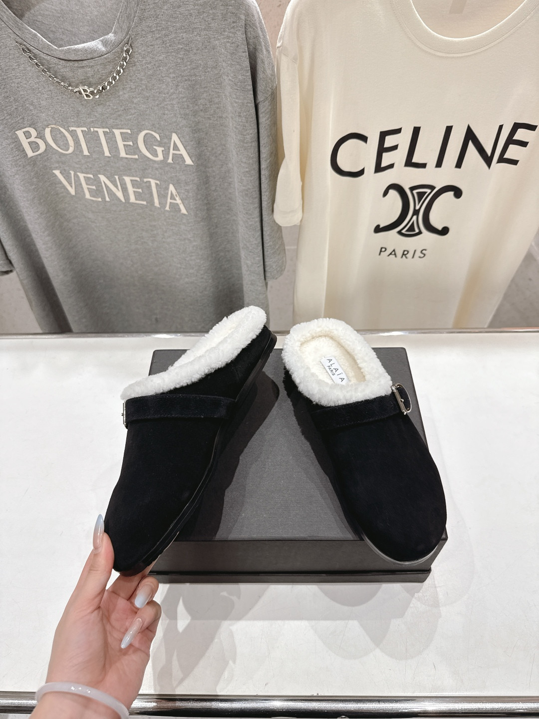 UA Alaia Flat Mules